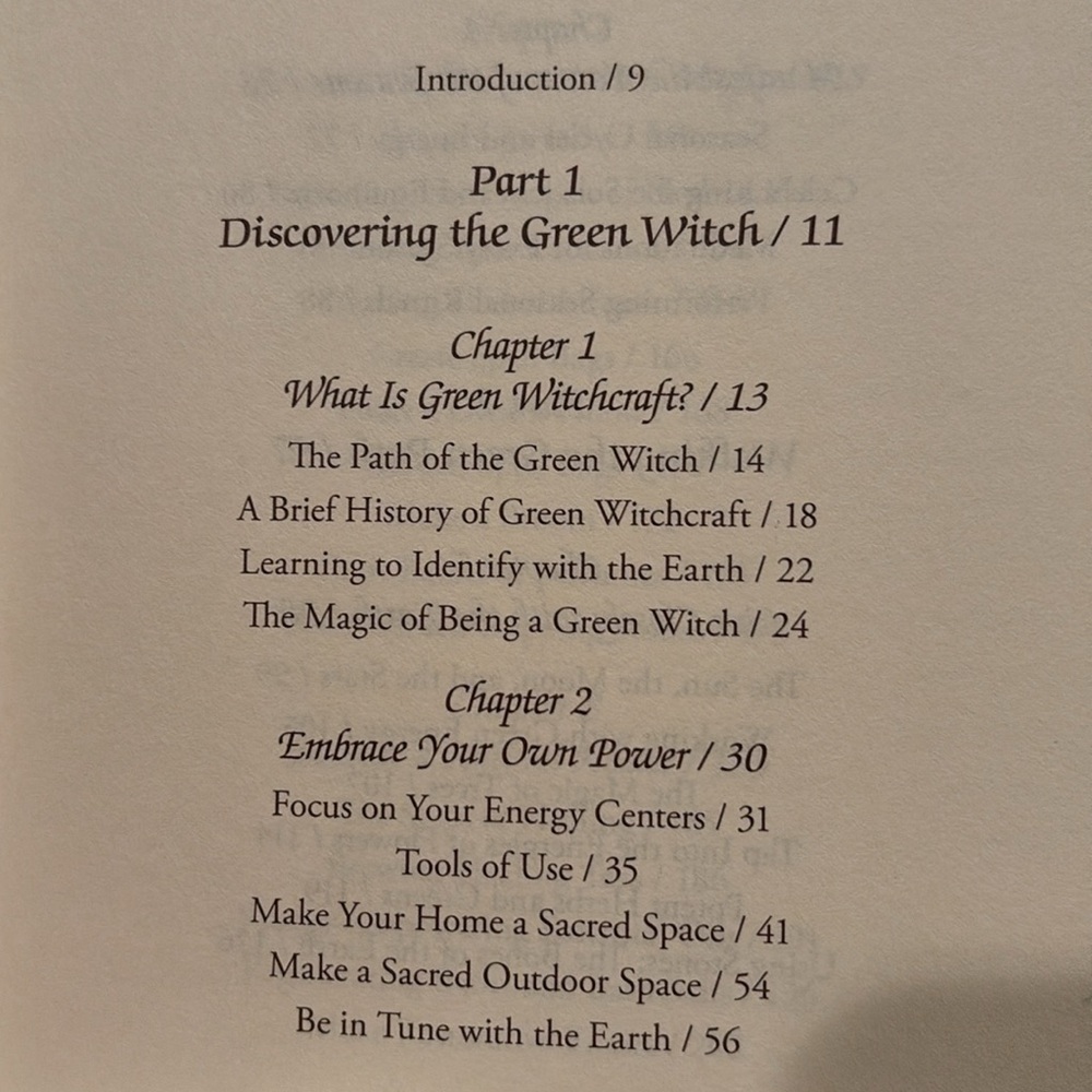 The Green Witch Book by Arin Murphy-Hiscock NWT - Picture 3 of 6